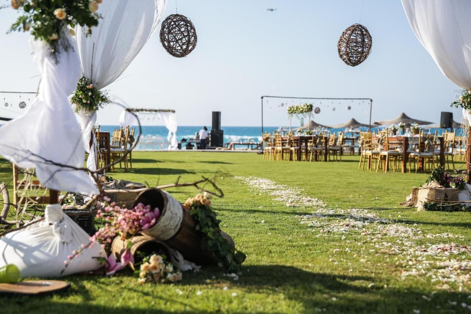 Borg El Arab Beach Resort Экстерьер фото Wedding at the beach